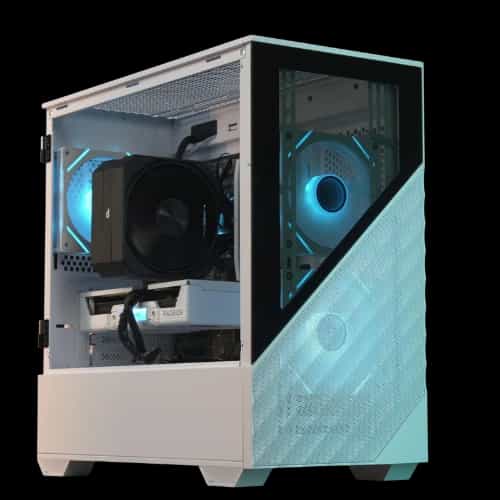 110k ryzen 5 7500f with 9060 xt desktop pc