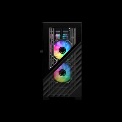 1stplayer dk d7 m atx gaming case black 2