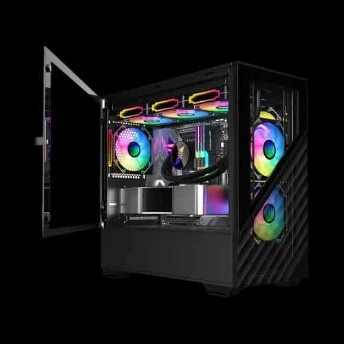 1stplayer dk d7 m atx gaming case black 4