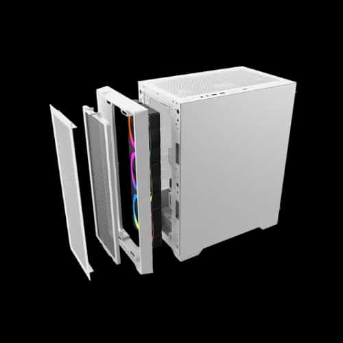 1stplayer t4 white matx gaming casing 4