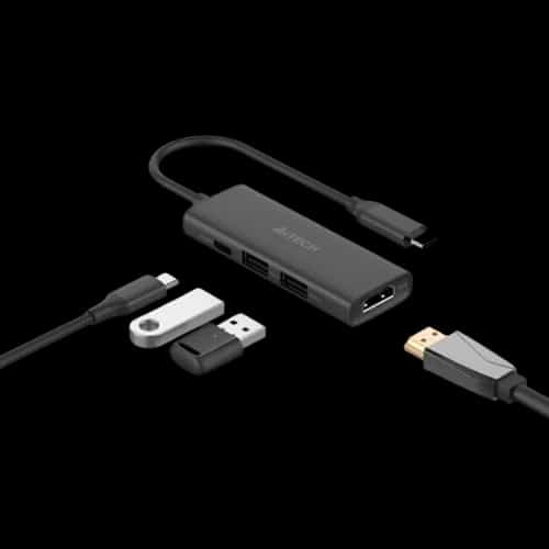 a4tech dst 40c 4 in 1 type c docking station acc