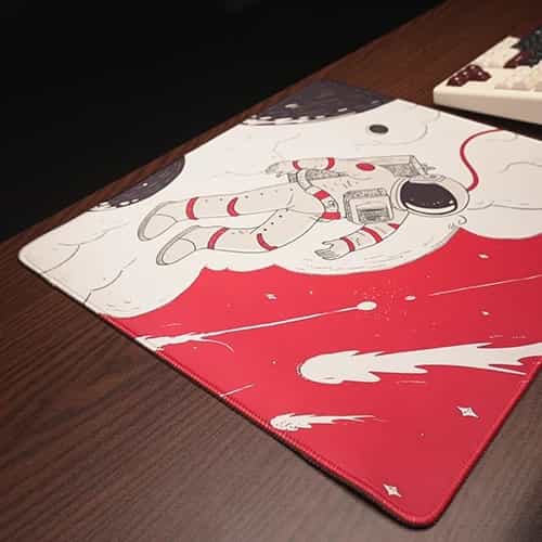 adrift space mouse pad full view