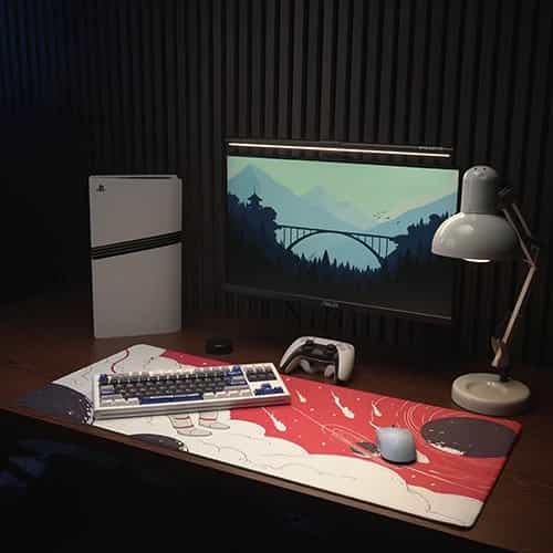 adrift space mouse pad gaming look