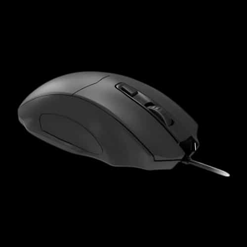 ajazz nj05 wired gaming mouse blackright side