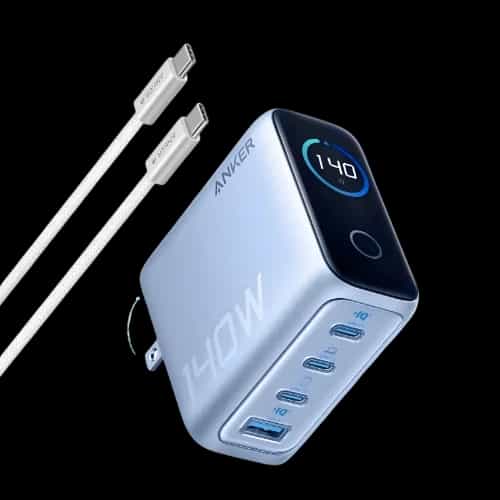anker zolo 140w adapter blue main