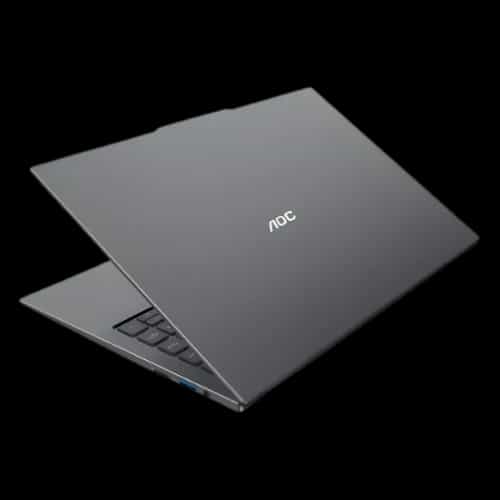 aoc n141 intel n100 12th gen 14 fhd laptop angle