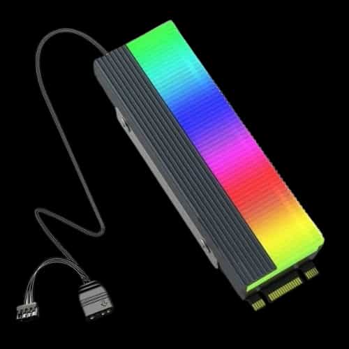 asia horse m2 heatsink with argb led 2