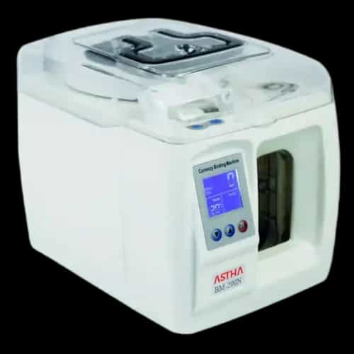 astha bm 200n banknote banding machine