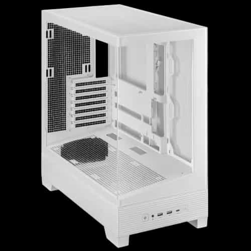asus a31 atx mid tower gaming casing white 2