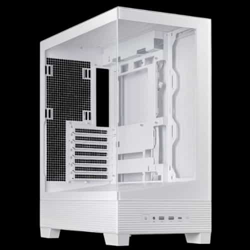 asus a31 atx mid tower gaming casing white