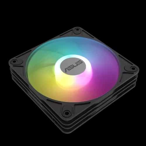 asus ar120 fan argb pwm fan black 2