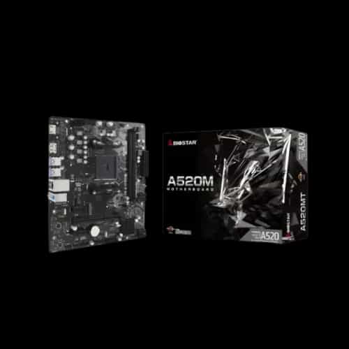 biostar a520mt ddr4 amd am4 micro atx motherboard