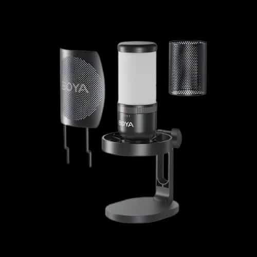 boya k3 02 rgb usb microphoneaccessories