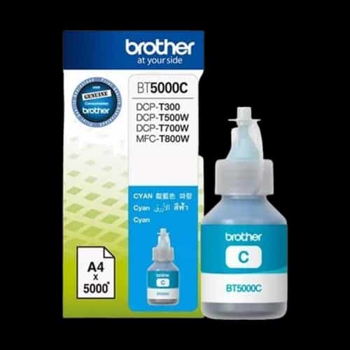 brother bt5000c cyan ink bottle