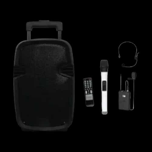 cmx ts 12 180w portable pa system main