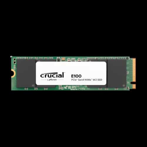 crucial e100 1tb nvme gen4 m2 2280 ssd main