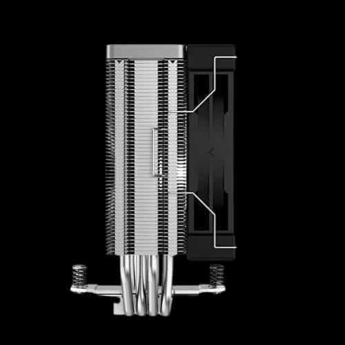 deepcool ak400 single tower cpu cooler black 2 1