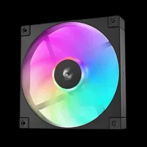 deepcool fd14 140mm argb single case fan black 2