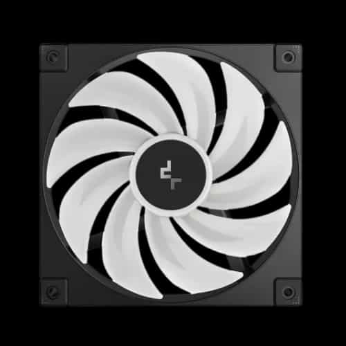 deepcool fd14 140mm argb single case fan black 3