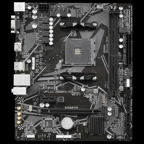 gigabyte a520m k v2 am4 micro atx motherboard 2