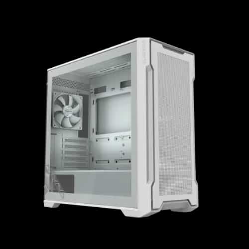 gigabyte c102 glass mid tower atx case white