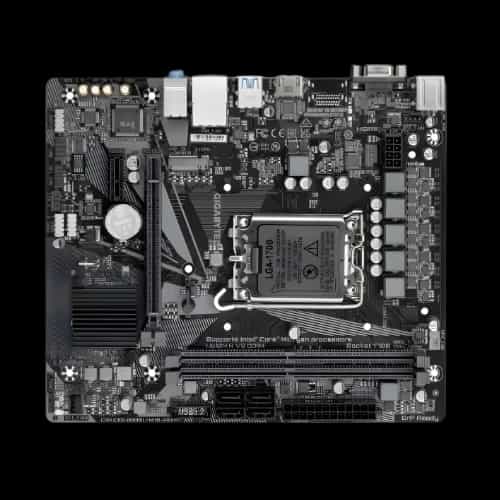 gigabyte h610m h v3 ddr4 micro atx motherboard top