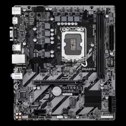 gigabyte h810m h lga1851 ddr5 intel motherboard 2