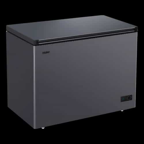 haier hcf 340sm 301l chest freezer side