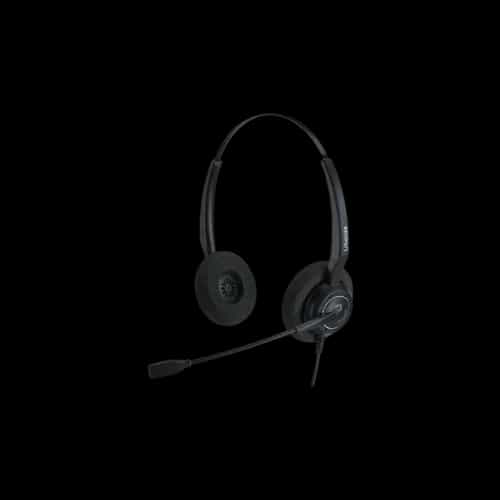 inbertec ub200du enc usb wired headphone