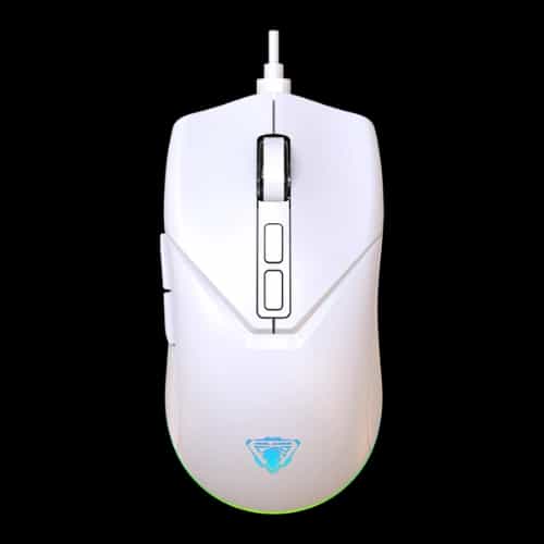 jedel gm700 rgb wired gaming mouse white main