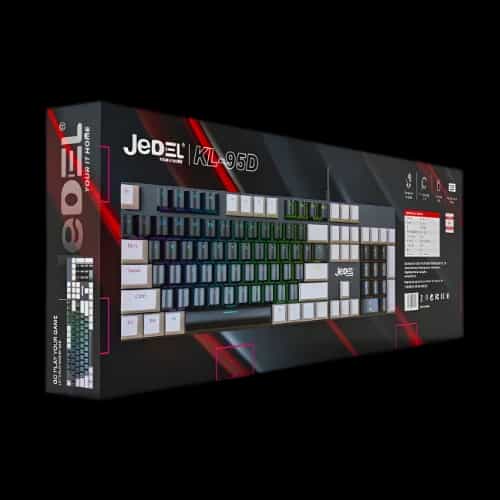 jedel kl95d wired mechanical gaming keyboardbox