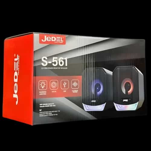 jedel s561 rgb wired gaming speakerbox