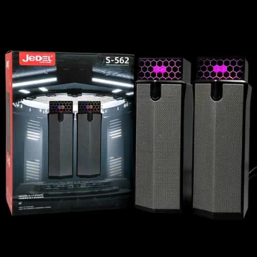 jedel s562 rgb 2 in 1 wired soundbarwith box
