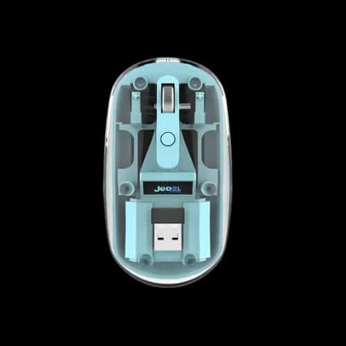 jedel wd131p wireless gaming mouse blue