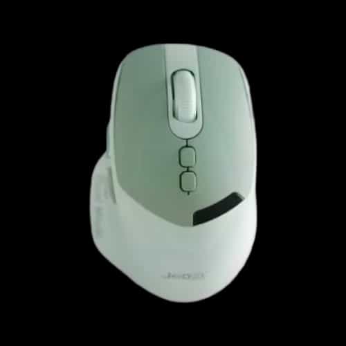jedel wd155 dual mode wireless mouse beige front