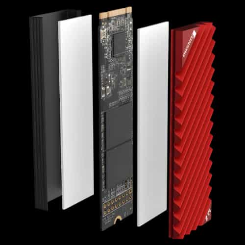jonsbo m2 3 nvme ssd cooler red detail