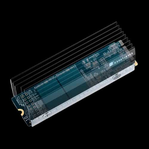 jonsbo m201 nvme ssd cooler black top