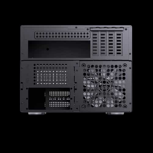 jonsbo n4 micro atx nas case black with fan