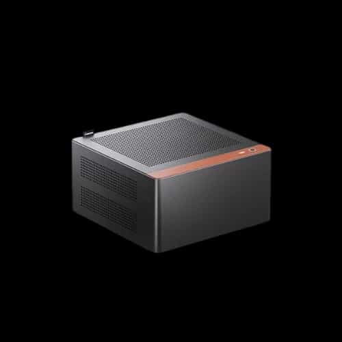 jonsbo nv10 mini itx pc case black laid