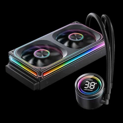 jonsbo th 240 argb 240mm cpu cooler side