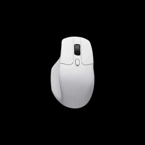 keychron m6 tri mode wireless mouse white 2