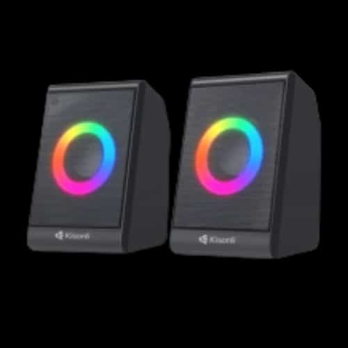 kisonli i 680 active mini led desktop speakers