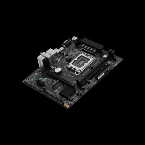 maxsun ms h610m 666 wi fi 6 motherboard angled