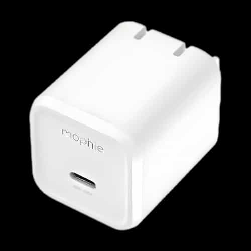 mophie 45w gan fast charger white main