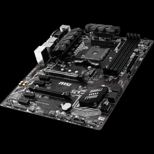 msi b450 a pro max amd am4 motherboard 2