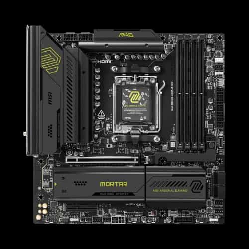 msi mag b850m mortar wifi am5 matx motherboard 2