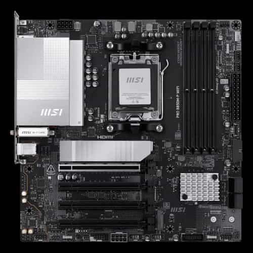 msi pro b850m p wifi am5 matx motherboard 2