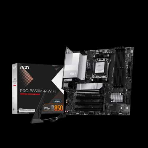 msi pro b850m p wifi am5 matx motherboard