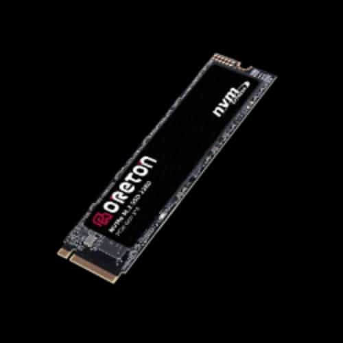 oreton n2000 256gb gen3 nvme m2 2280 ssd tilted