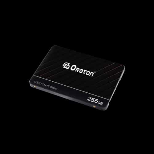 oreton s500 pro 128gb sata iii ssd tilted